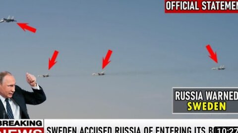 4 Russian fighter jets suddenly appeared 30km east of the border!