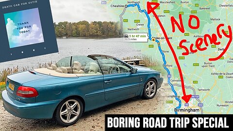 Roadtrip in my £1000 Volvo C70 Convertible - Cheap C70 Turbo Real World Review