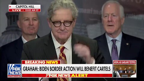 Sen. Kennedy: Biden Wants to Take Action on the Border Because He Is ‘Polling Right Up There with Fungal Infections’