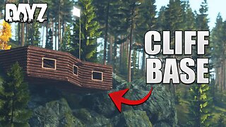 Building a SOLO cliff base from scratch in DayZ...