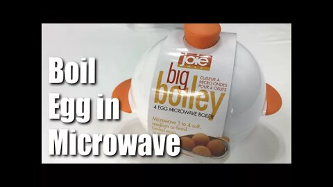 How to hard boil eggs in the microwave oven