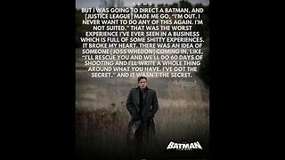 BEN AFFLECK THR Interview