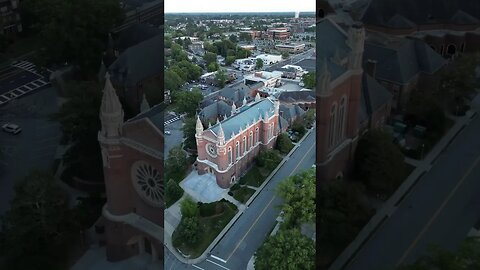 Golden Hour Glow: Fisher Park & First Presbyterian Church Hyperlapse