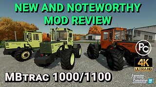 MBTrack 1000/1100 | Mod Review | Farming Simulator 22