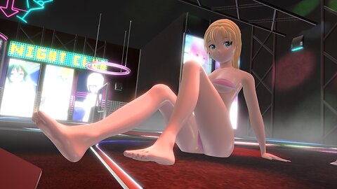 [MMD] - Izumi's Fire Pole Dance