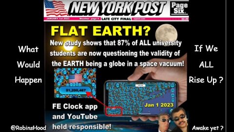 What if EVERYONE spoke up about Flat Earth ? ~ DITRH