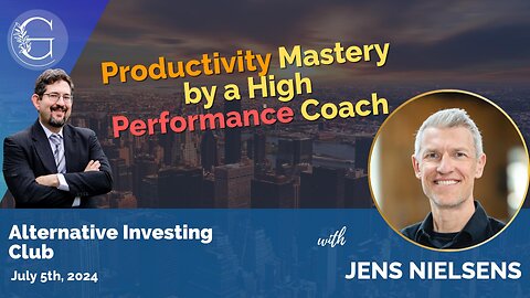 Productivity Mastery by a High Performance Coach with Jens Nielsens