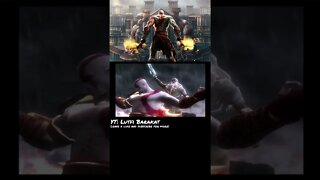 Kratos Pulls A Fast One On Zeus | Kratos vs Zeus QTE Boss Fight #godofwar #gaming #shorts