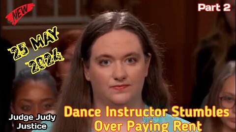 Dance Instructor Stumbles Over Paying Rent | Part 2 | Judge Judy Justice