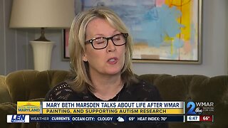 Mary Beth Marsden talks about life after WMAR, painting, and supporting autism research