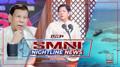 LIVE: SMNI Nightline News with Admar Vilando & Jayson Rubrico | October 25, 2023