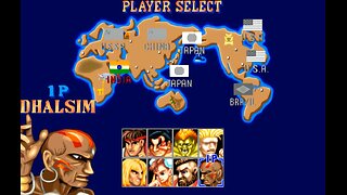 Street Fighter II - Dhalsim (Arcade - 1991)