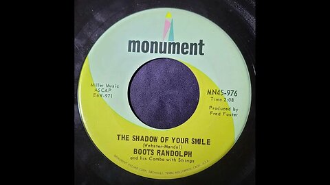 Boots Randolph and His Combo With Strings – The Shadow of Your Smile