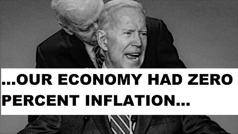 Biden Claims 0% INFLATION!