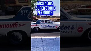 Nostalgia Super Stock 1965 Plymouth #shorts