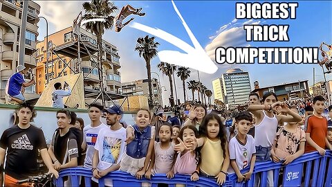 BIG TRICK Competition VS The Best Parkour Athletes