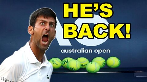 UNVAXED Novak Djokovic BEATS his Australian Open BAN after visa is granted to play in 2023!