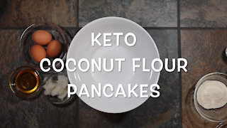 keto pancakes coconut flour