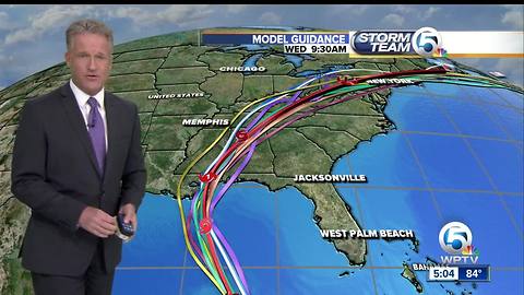 Tropical Storm Nate update
