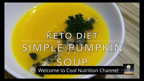 Keto Simple Pumpkin Soup Recipe