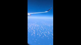 Clouds Seen on a Flight Out of Singapore