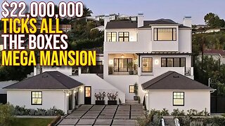 Inside $22,000,000 California Mega Mansion