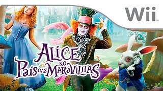 GAMEPLAY DO JOGO ALICE NO PAÍS DAS MARAVILHAS DE PC E WII