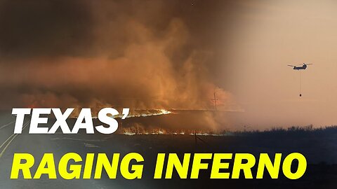 TEXAS BURNS: RAGING Wildfires, Climate Change, Protecting Earth, Last Chance Tourism? Melting ICE