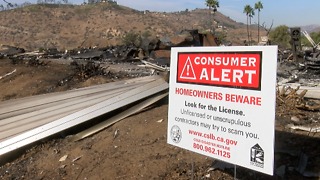 Fire victims at risk of getting scammed