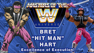 Bret "Hit Man" Hart - Masters of the WWUniverse - Unboxing & Review