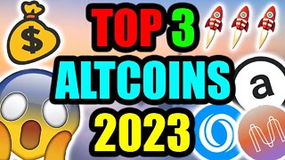 TOP 3 Crypto Coins That Could 100x in 2023 💯📈