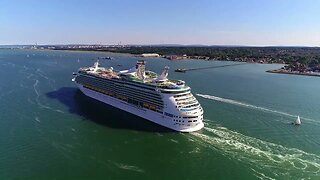 Cruise Ship Drone Footage