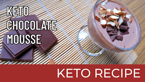 Keto Chocolate Mousse | Keto Diet Recipes