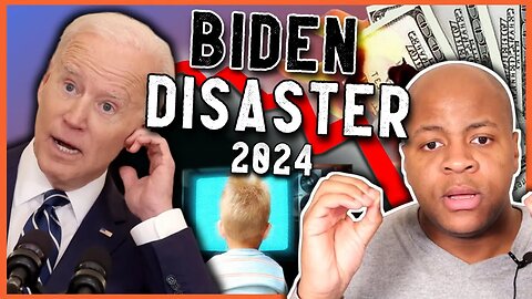 Biden's 2024 Re-Election Effort Is A Disaster