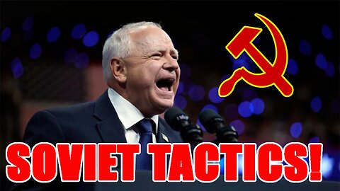 SHOCKING video drops of Tim Walz going FULL COMMUNIST on FREE SPEECH!