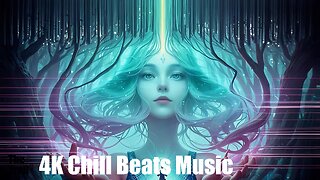 Chill Beats Music - Electronic Our Imperfect Place | (AI) Audio Reactive Alice Wonderland | Woods