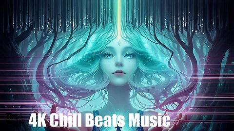 Chill Beats Music - Electronic Our Imperfect Place | (AI) Audio Reactive Alice Wonderland | Woods