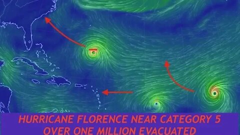 Hurricane Florence Near Cat 5, Mass Mandatory Evacuations, Latest