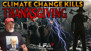 Climate Change Kills Thanksgiving | AMERICA FIRST LIVE 11.24.23 3pm