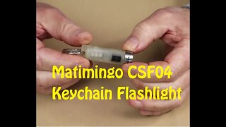 Matimingo CSF04 Keychain Flashlight