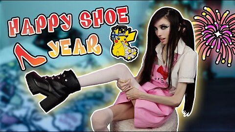 HAPPY SHOE YEAR! KAWAII UNZZY SHOE TRY ON | Eugenia Cooney
