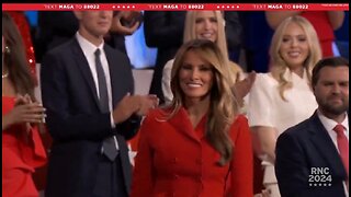 Melania Trump Makes A Grand Entrance At RNC