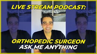 Dr. Matthew Harb Live Stream - Orthopedic Surgeon Ask Me Anything