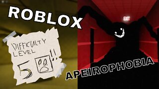 ROBLOX APEIROPHOBIA | THE SCARIEST GAME ON ROBLOX PART 1