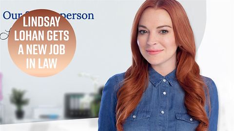 Lindsay Lohan now works at a lawyer directory firm