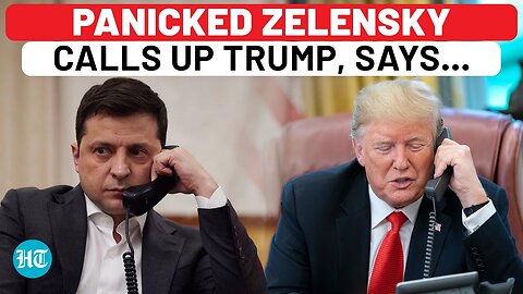 Zelensky's Panicky Phone Call To Trump: Ready For Russia Peace Deal As Biden Falters In US Election?