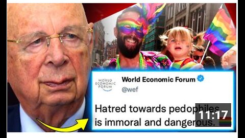 WEF Declares Pedophilia 'Sexual Orientation' Must Be Added To LGBTQ+