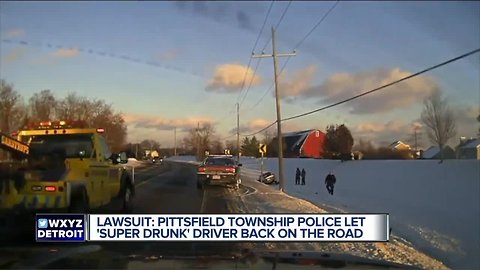 Pittsfield Township police sued for $30M after letting super drunk driver leave, kill 2