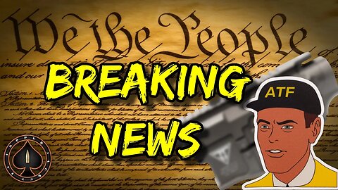 BREAKING: New Court Order Just Issued, ATF "Frame & Receiver" Rule