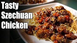A really GREAT tasty Szechuan Chicken.